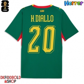 Senegal Habib Diallo #20 Udebanetrøje VM 2026 Kort ærmer